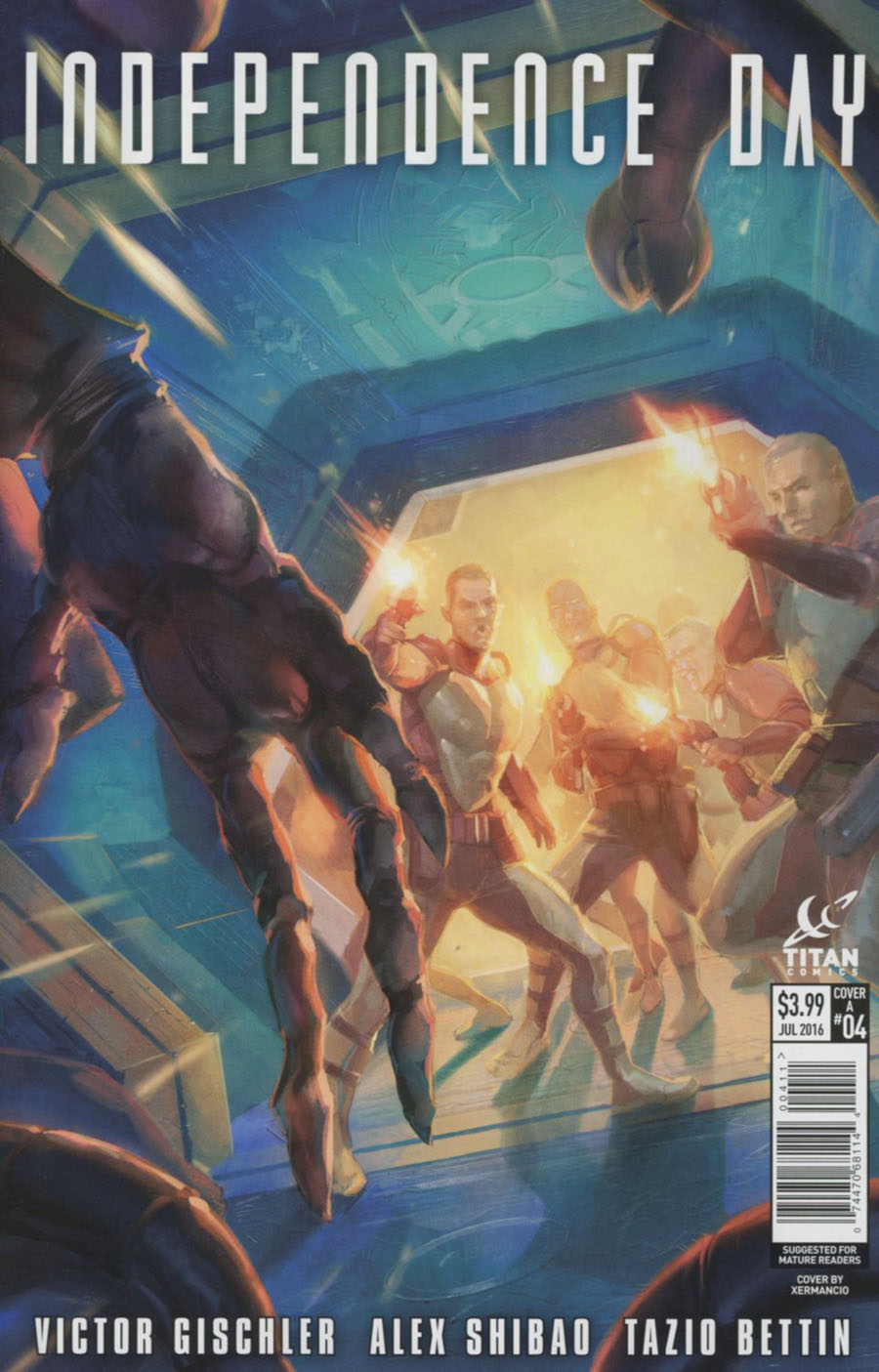 Independence Day #4 Cover A Regular Xermancio Cover