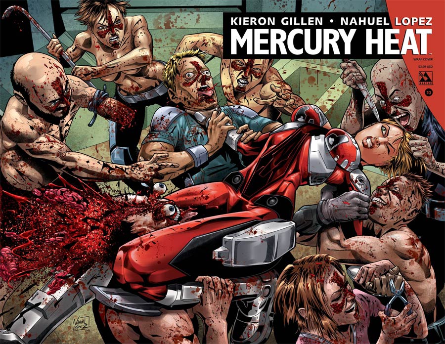 Mercury Heat #10 Cover B Wraparound Cover