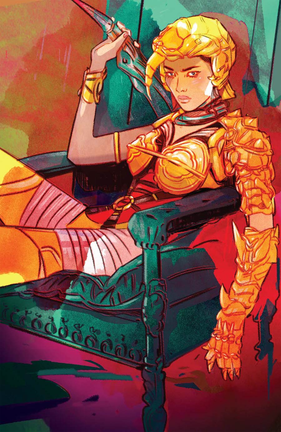 Mighty Morphin Power Rangers (BOOM Studios) #3 Cover C Variant Tula Lotay Villian Cover