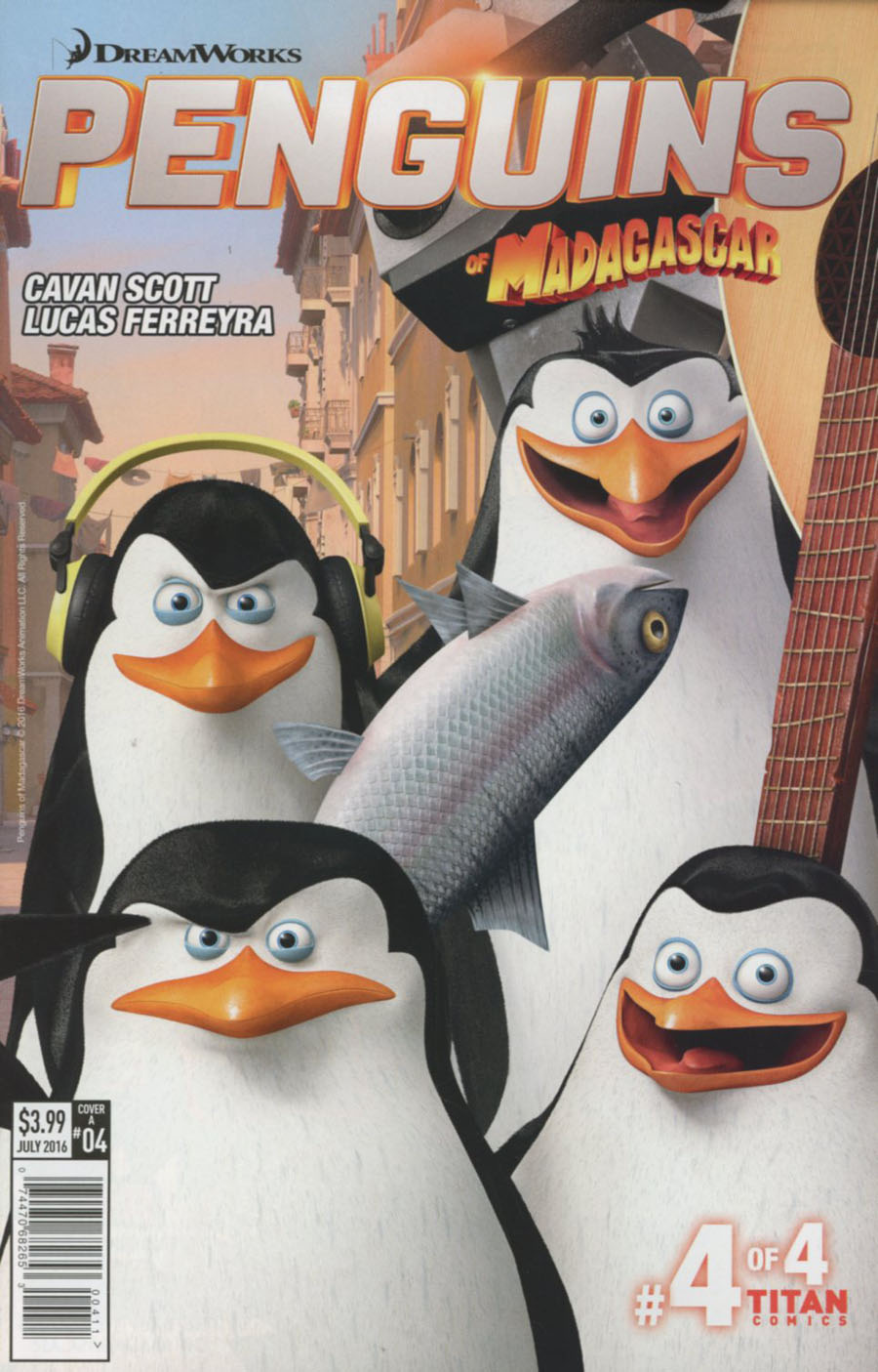 Penguins Of Madagascar Elite-ist Of The Elite #4 Cover A Regular Film Art Cover