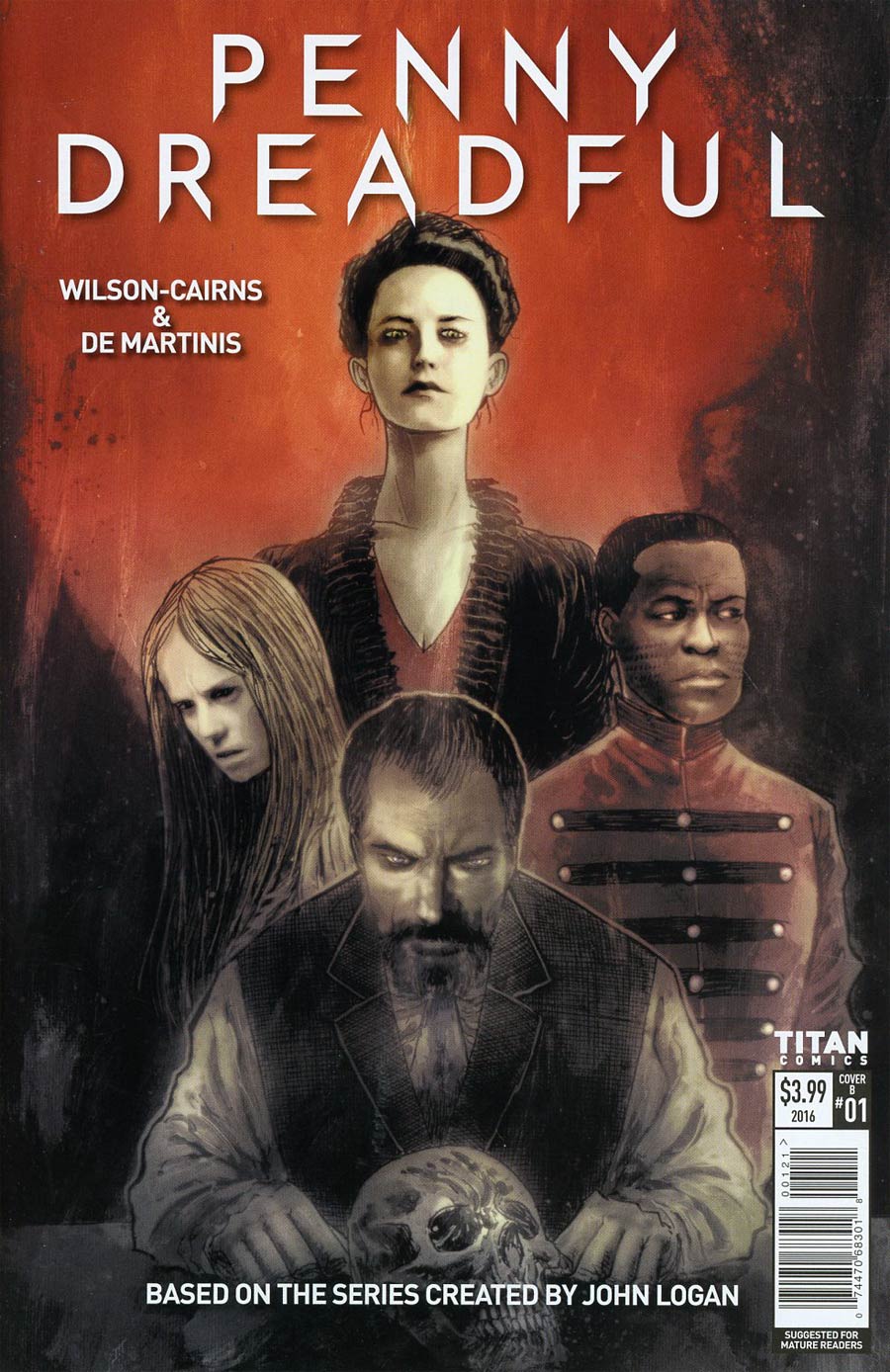 Penny Dreadful #1 Cover B Variant Ben Templesmith Cover