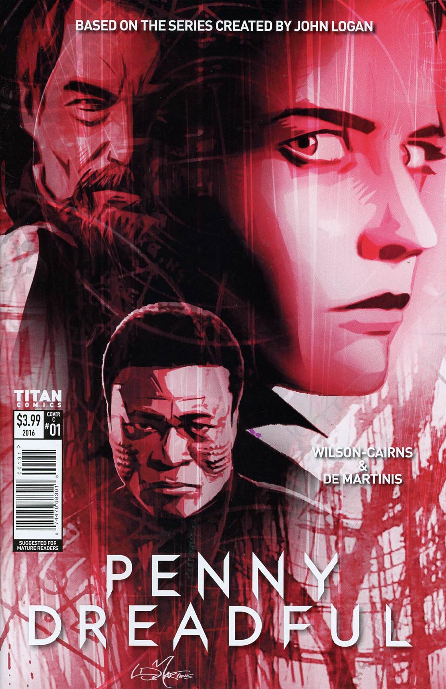 Penny Dreadful #1 Cover C Variant Louie De Martinis Cover