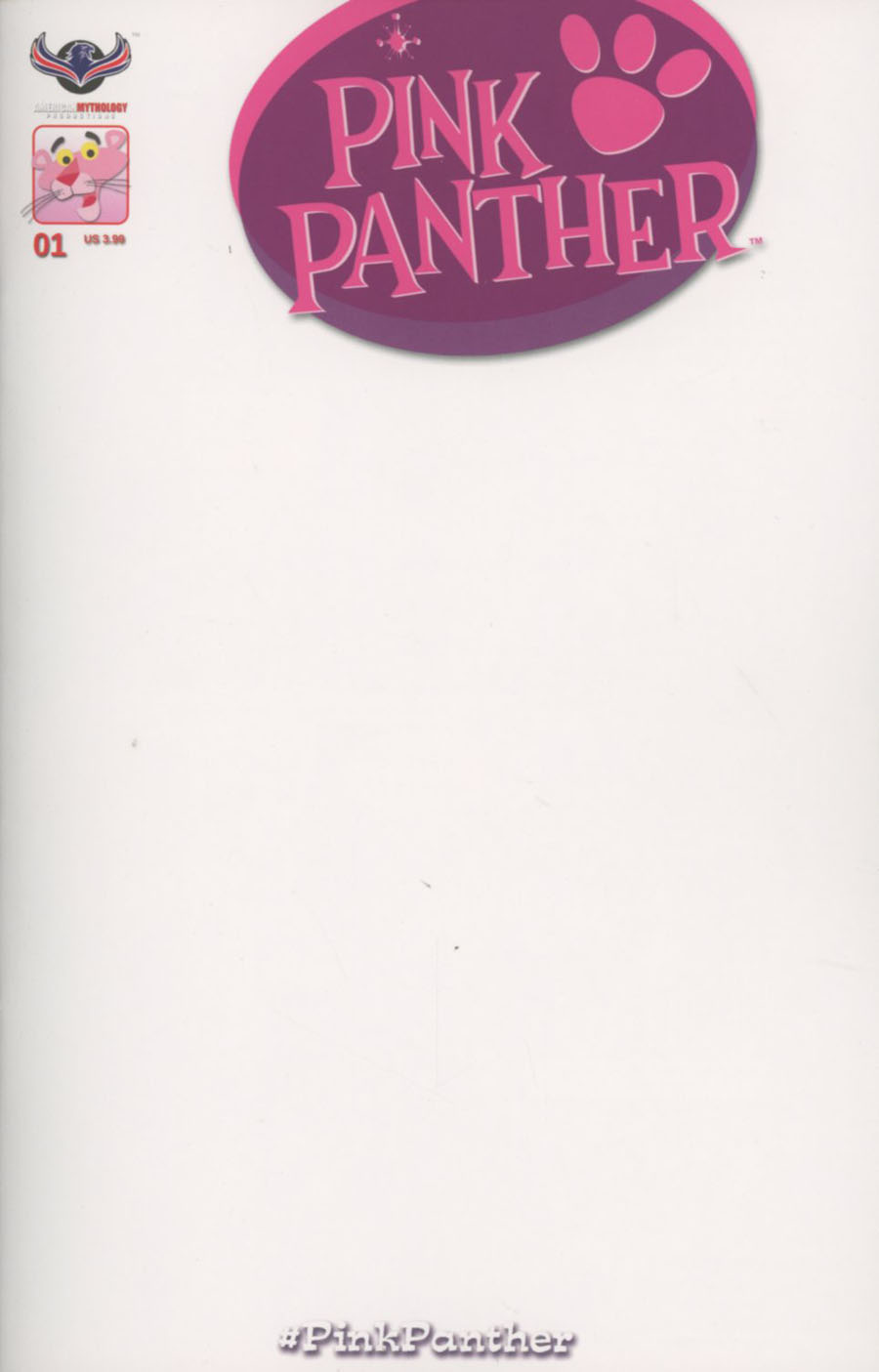 Pink Panther Vol 3 #1 Cover D Variant Blank Cover