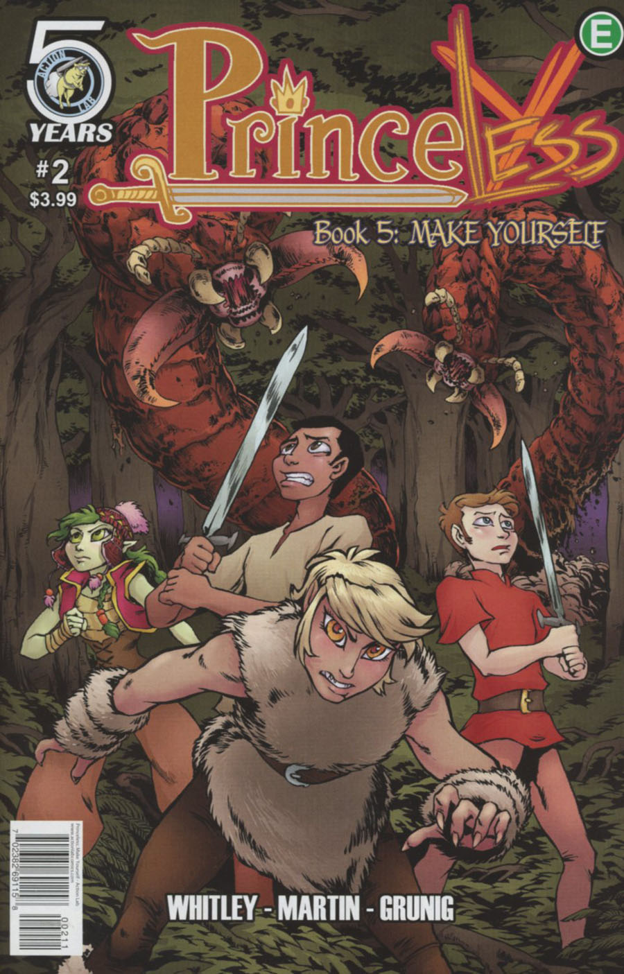 Princeless Make Yourself #2 Cover A Regular Emily Martin & Brett Grunig Cover