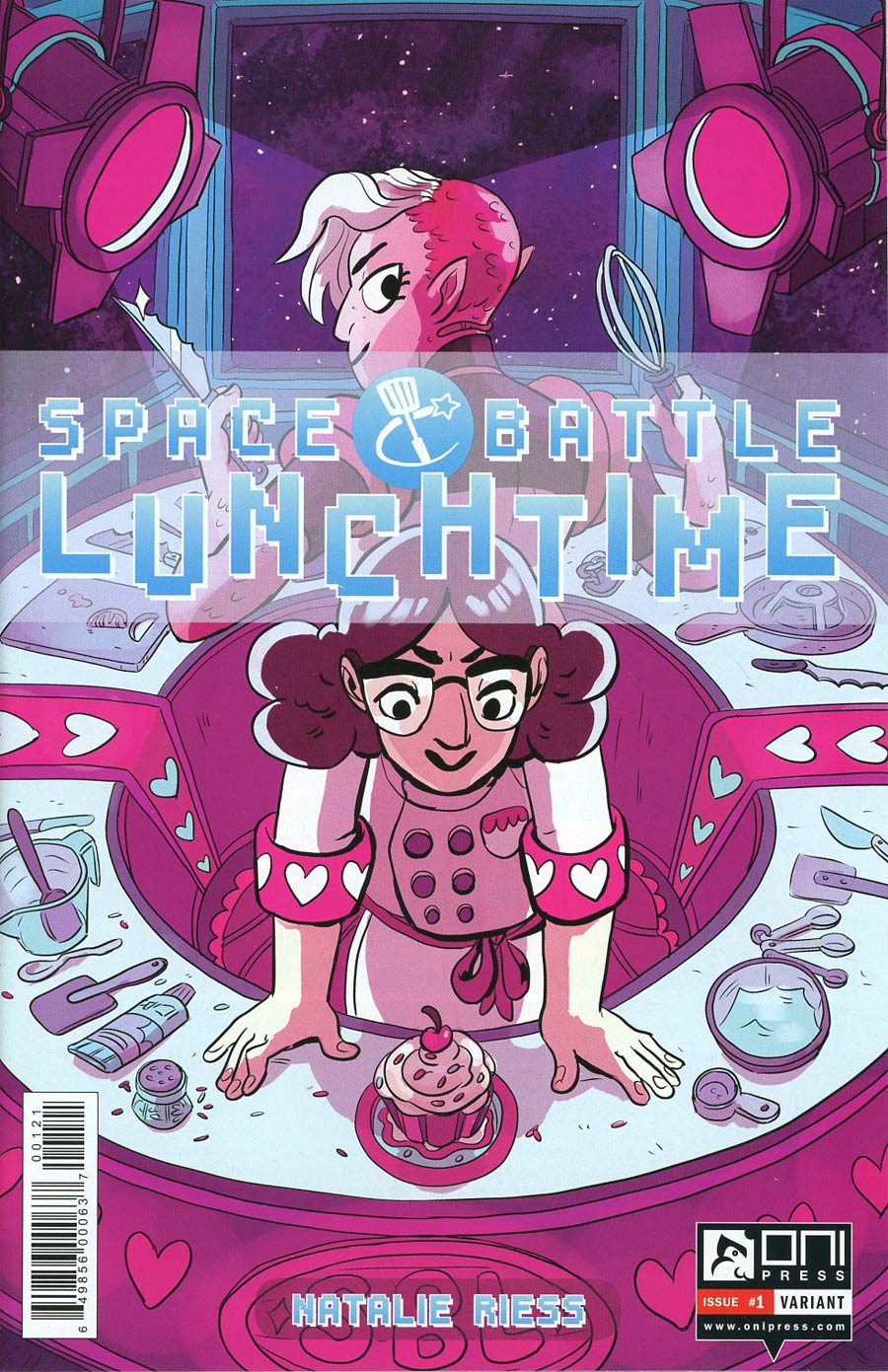 Space Battle Lunchtime #1 Cover B Variant Carey Pietsch Cover