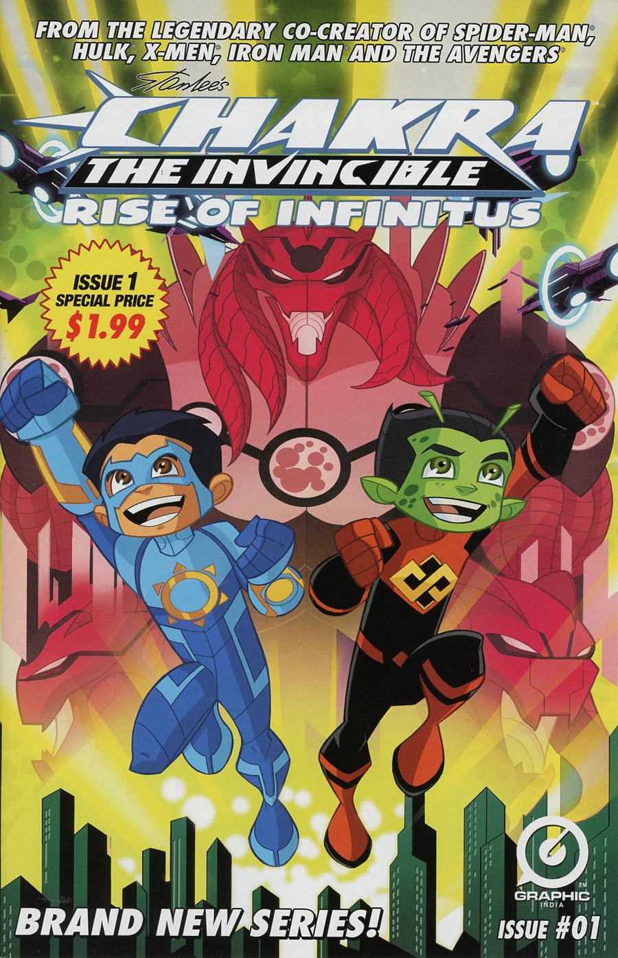 Stan Lees Chakra Rise Of Infinitus #1