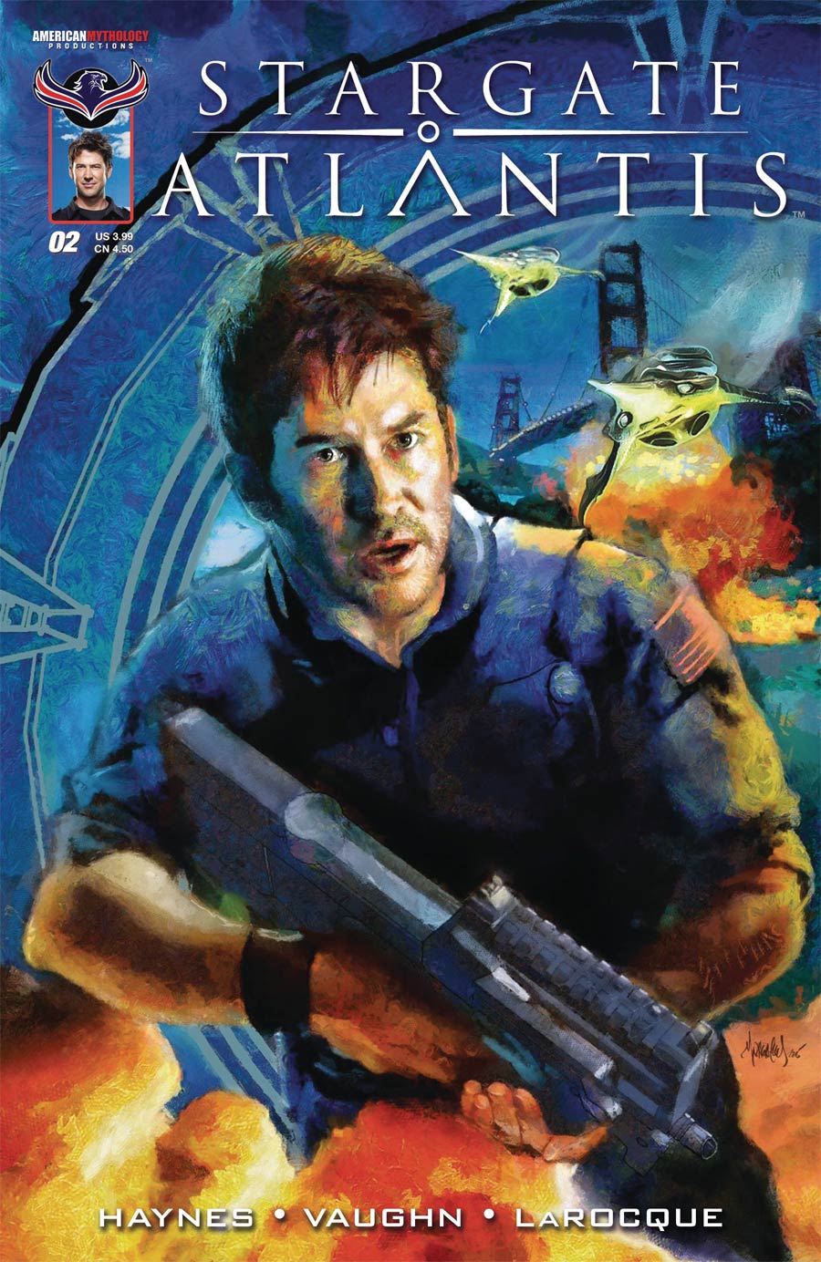 Stargate Atlantis Back To Pegasus #2 Cover A Regular Mark Wheatley Cover