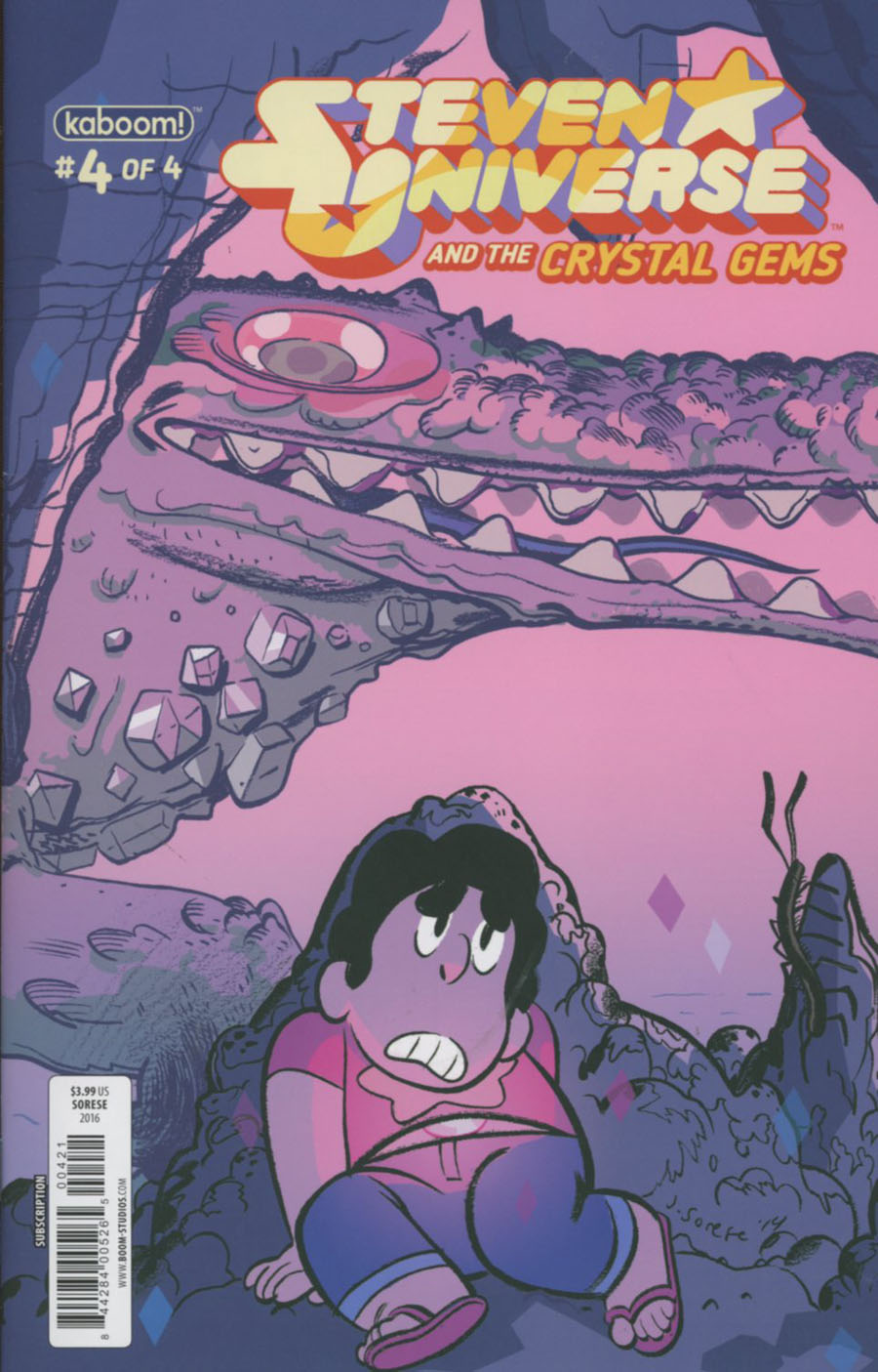 Steven Universe And The Crystal Gems #4 Cover B Variant Jeremy Sorese Subscription Cover