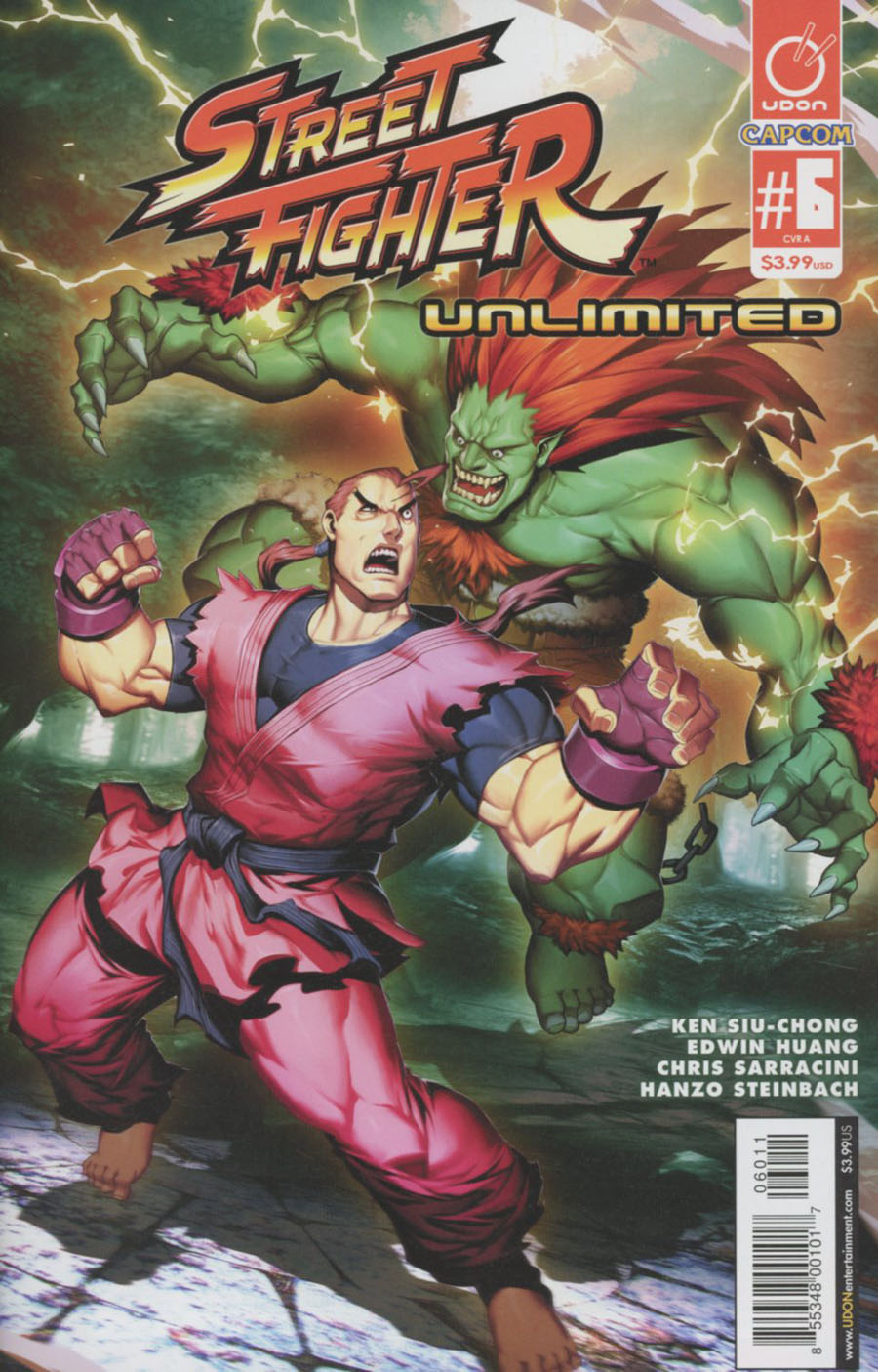 Street Fighter Unlimited #6 Cover A Regular Genzoman Story Cover