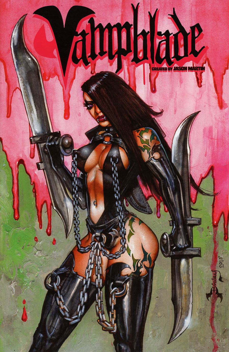 Vampblade #1 Cover H AOD Collectibles Exclusive Simon Bisley Variant Cover