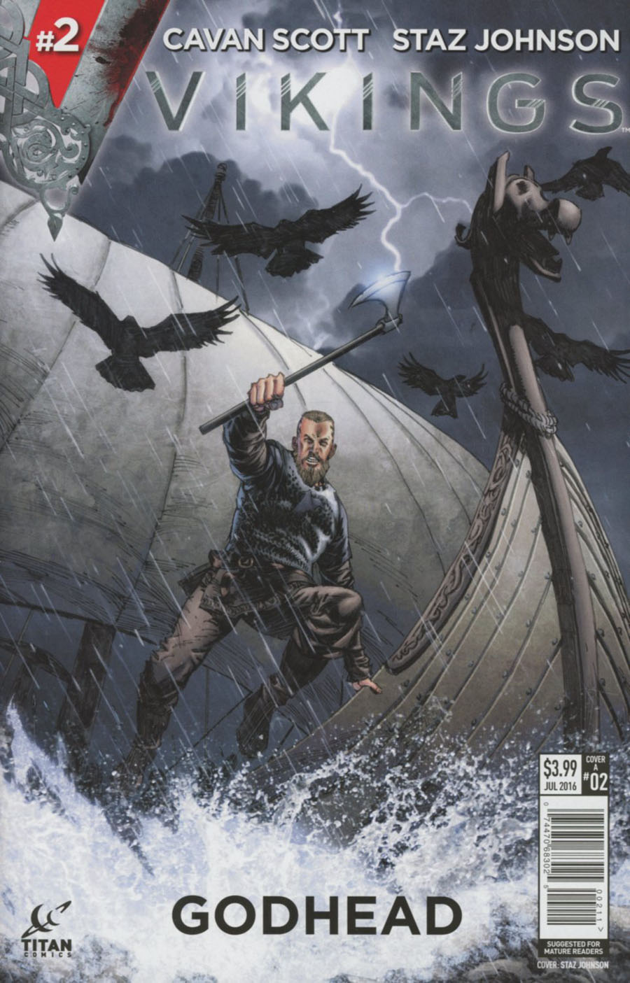 Vikings #2 Cover A Regular Staz Johnson Cover