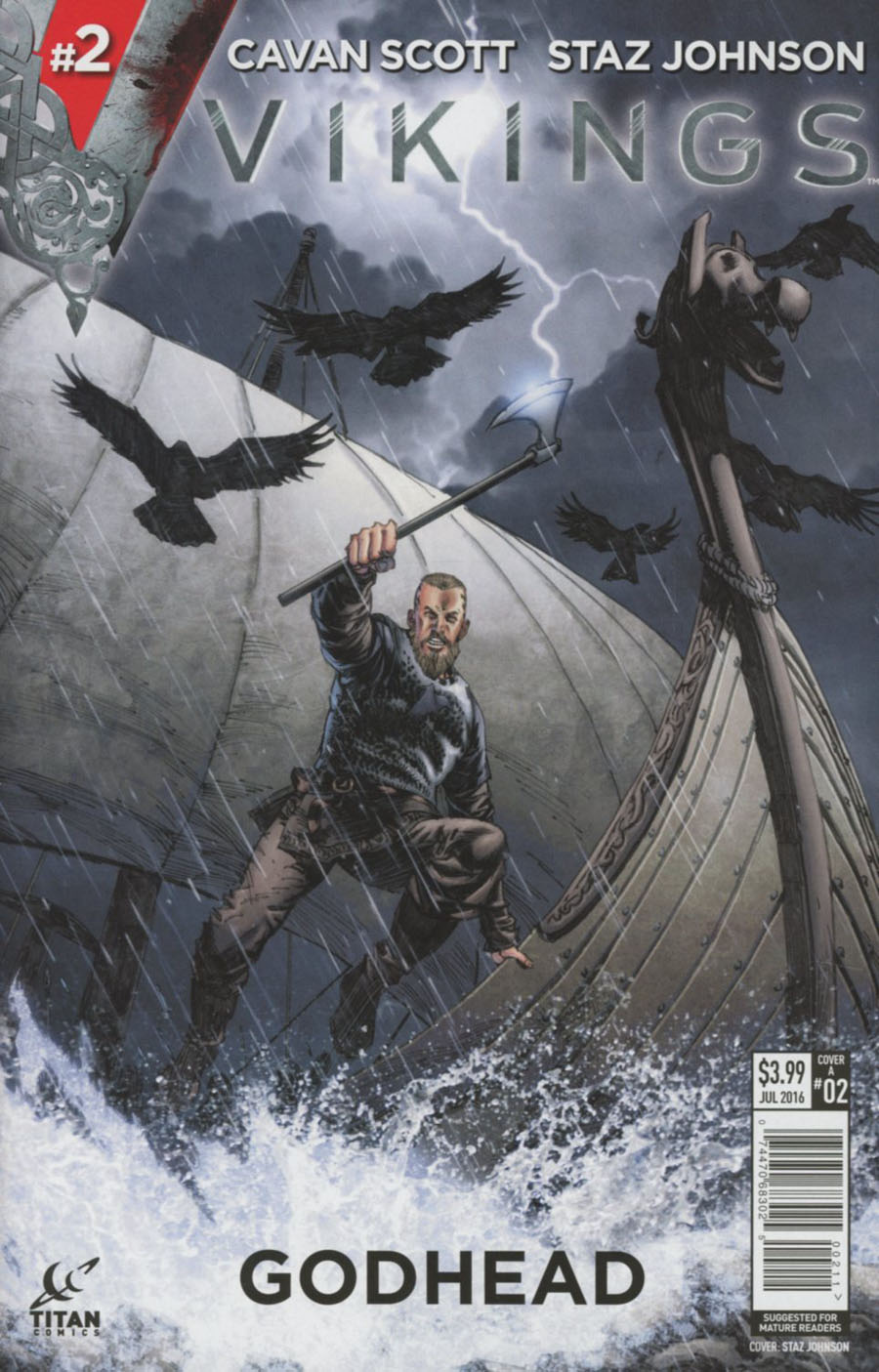 Vikings #2 Cover A Regular Staz Johnson Cover