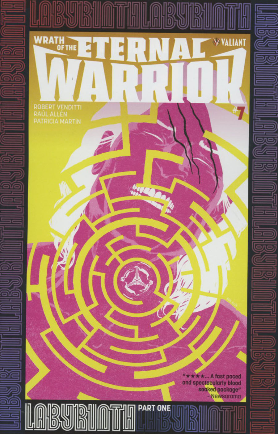 Wrath Of The Eternal Warrior #7 Cover A Regular Raul Allen Cover