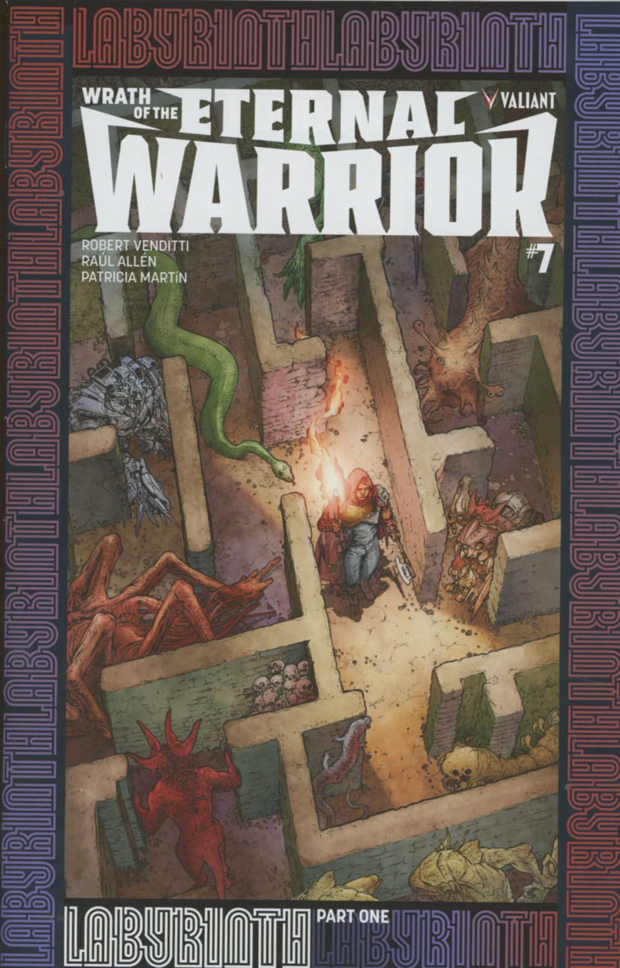 Wrath Of The Eternal Warrior #7 Cover C Variant Juan Jose Ryp Cover