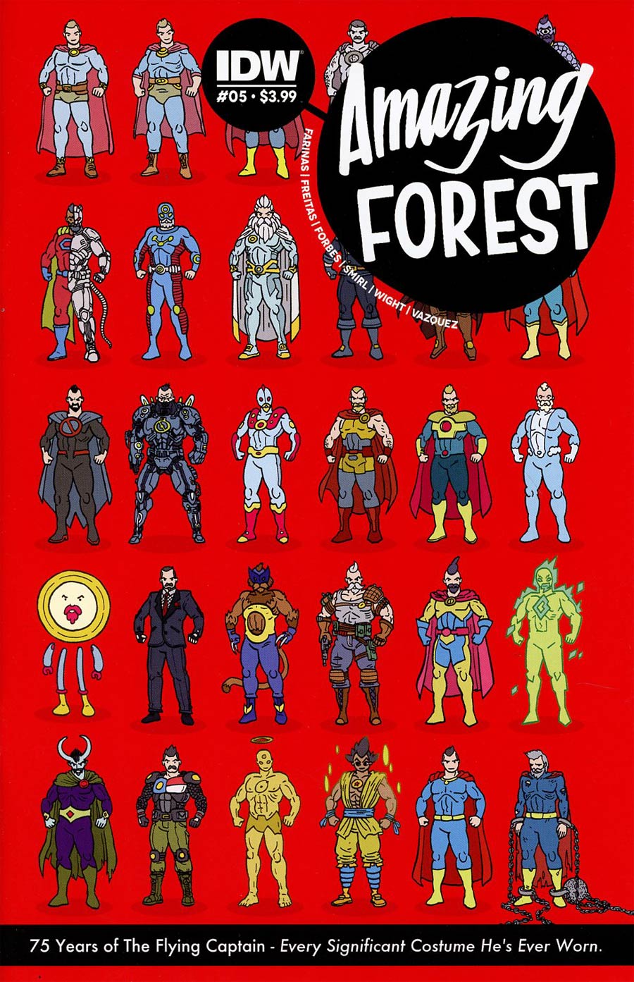 Amazing Forest #5 Cover A Regular Ulises Farinas Cover