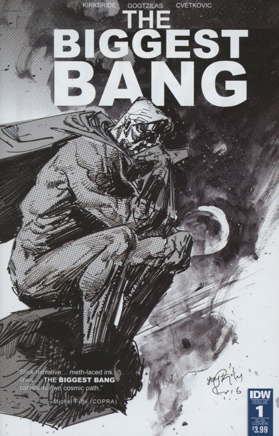 Biggest Bang #1 Cover B Variant Vassilis Gogtzilas Subscription Cover