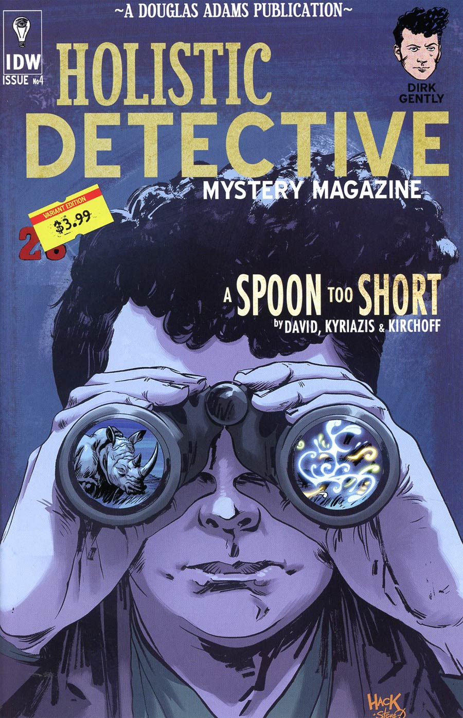 Dirk Gentlys Holistic Detective Agency A Spoon Too Short #4 Cover B Variant Robert Hack Subscription Cover