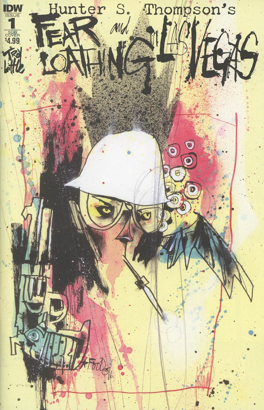 Hunter S Thompsons Fear And Loathing In Las Vegas #1 Cover B Variant Jim Mahfood Subscription Cover