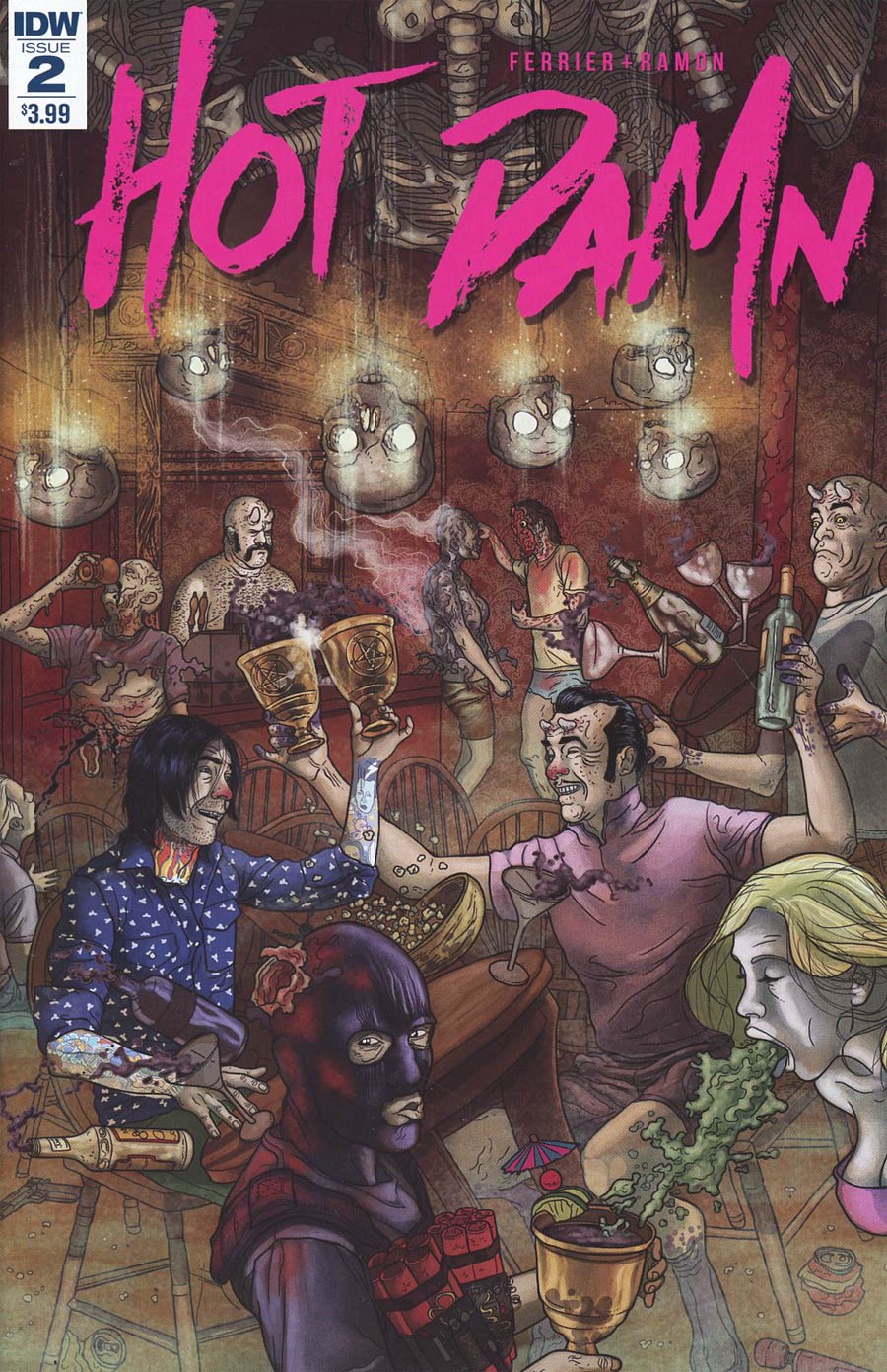 Hot Damn #2 Cover A Regular Valentin Ramon Cover