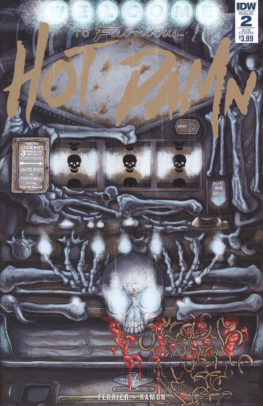 Hot Damn #2 Cover B Variant Valentin Ramon Subscription Cover