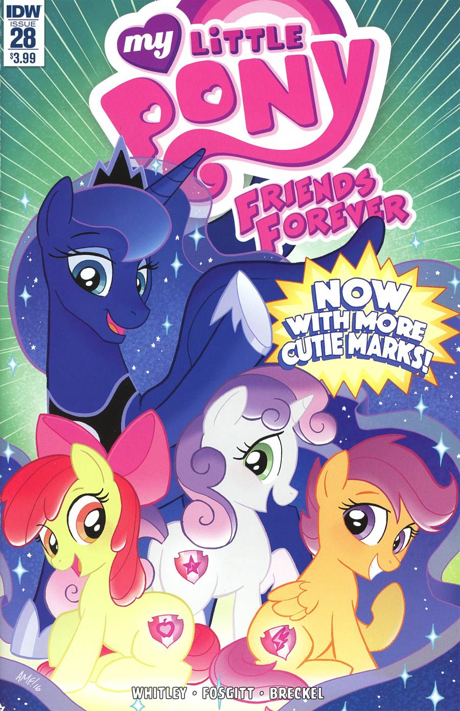 My Little Pony Friends Forever #28 Cover A Regular Tony Fleecs Cover
