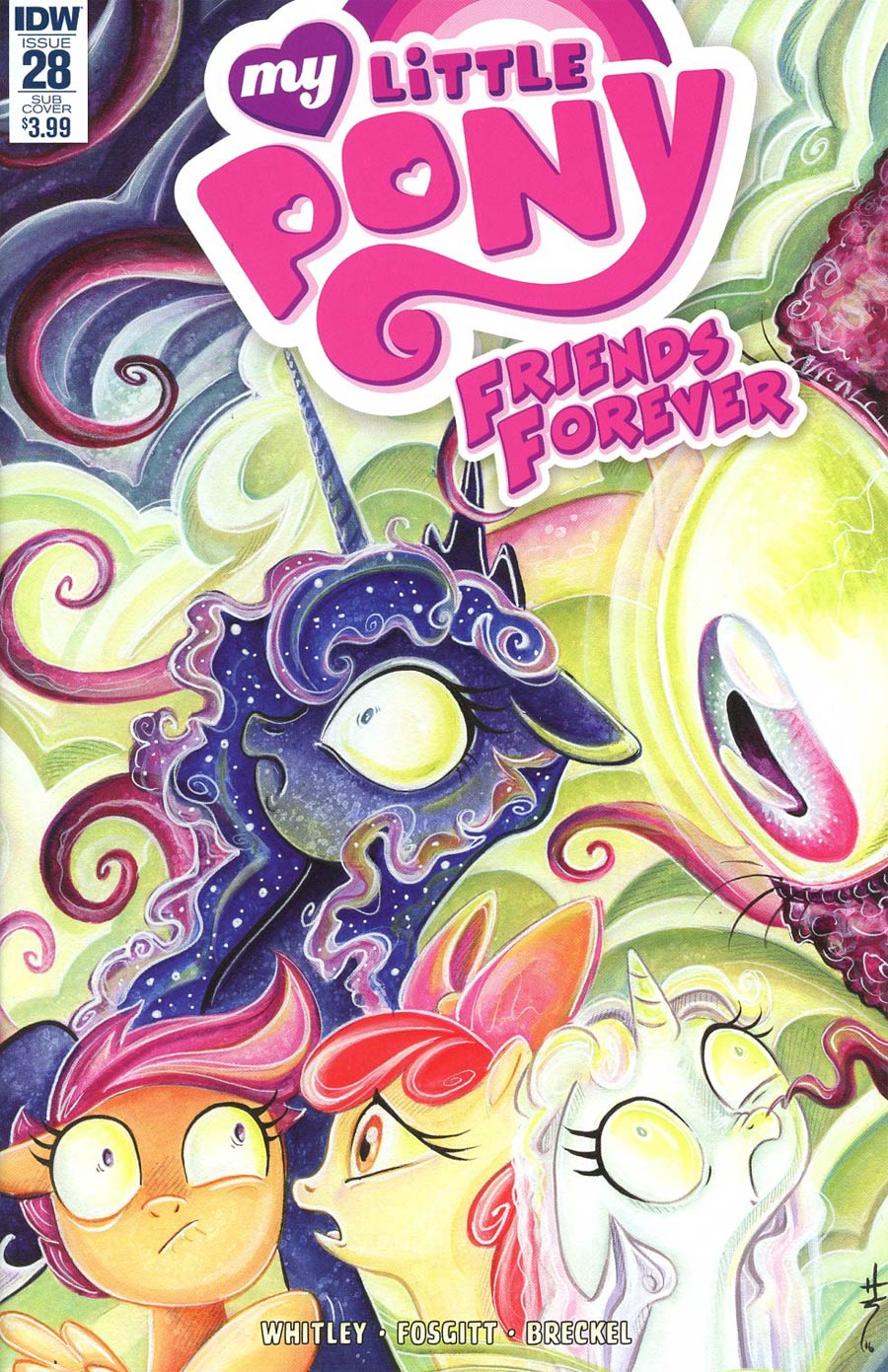 My Little Pony Friends Forever #28 Cover B Variant Sara Richard Subscription Cover