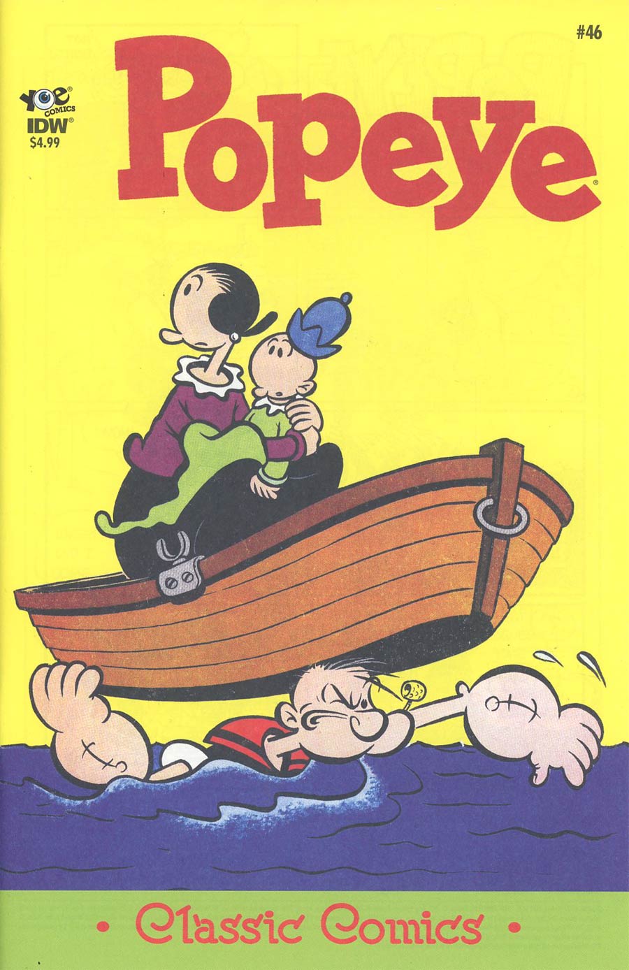 Classic Popeye #46 Cover A Regular Bud Sagendorf Cover