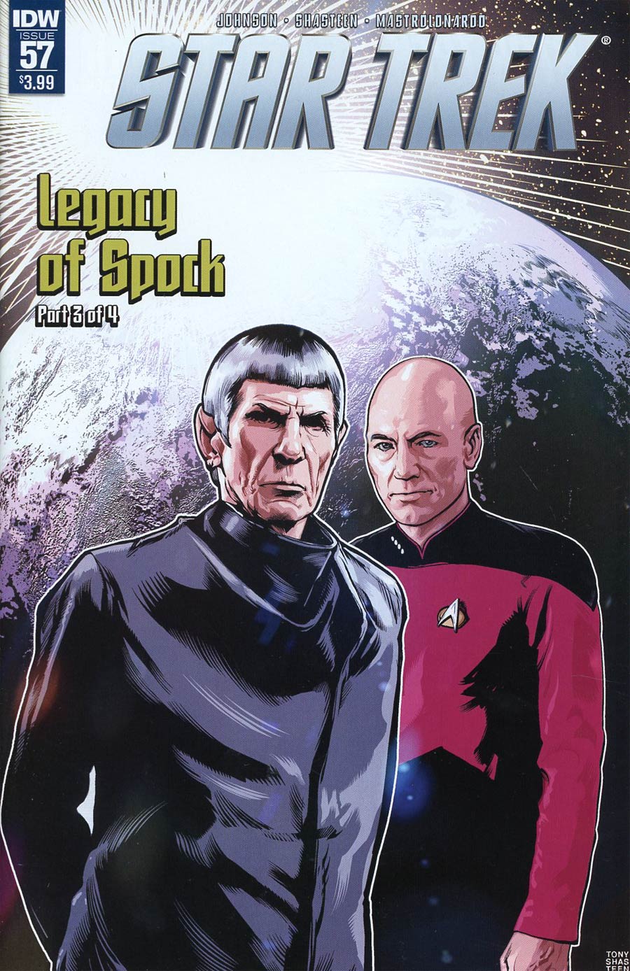 Star Trek (IDW) #57 Cover A Regular Tony Shasteen Cover