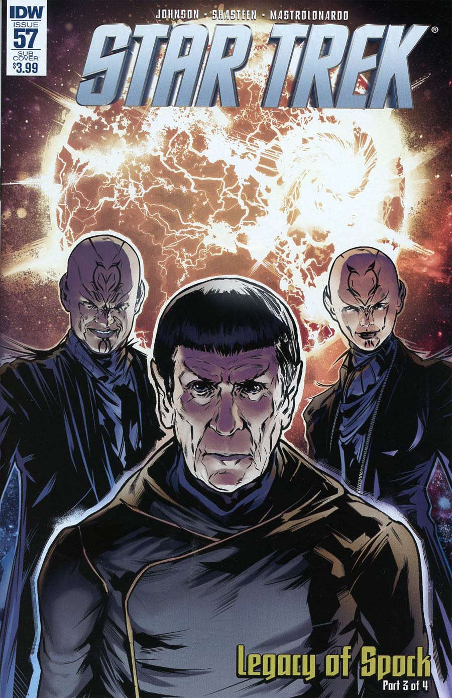 Star Trek (IDW) #57 Cover B Variant Angel Hernandez Subscription Cover