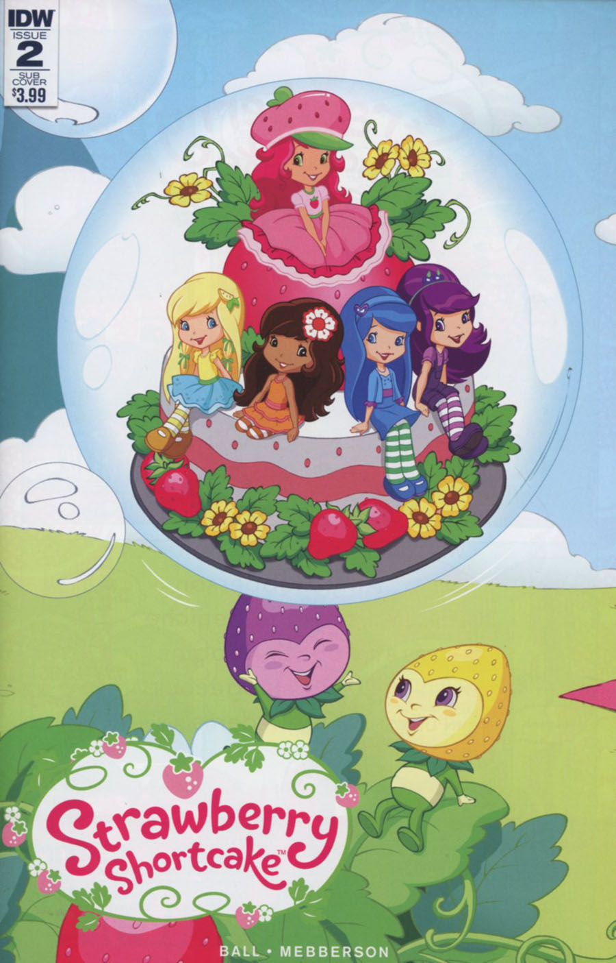 Strawberry Shortcake Vol 3 #2 Cover B Variant Tina Francisco Subscription Cover