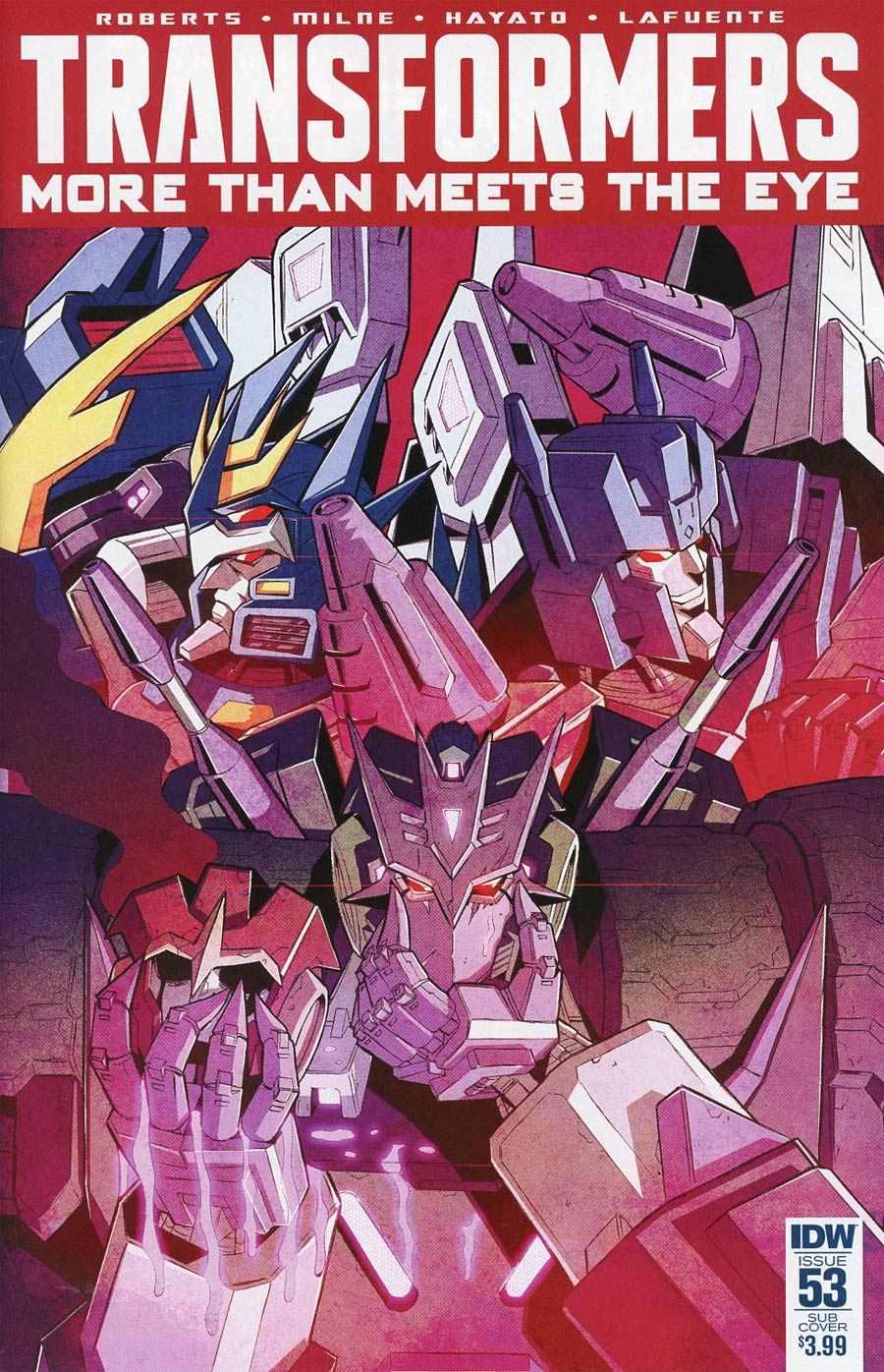 Transformers More Than Meets The Eye #53 Cover B Variant Hayato Sakamoto Subscription Cover
