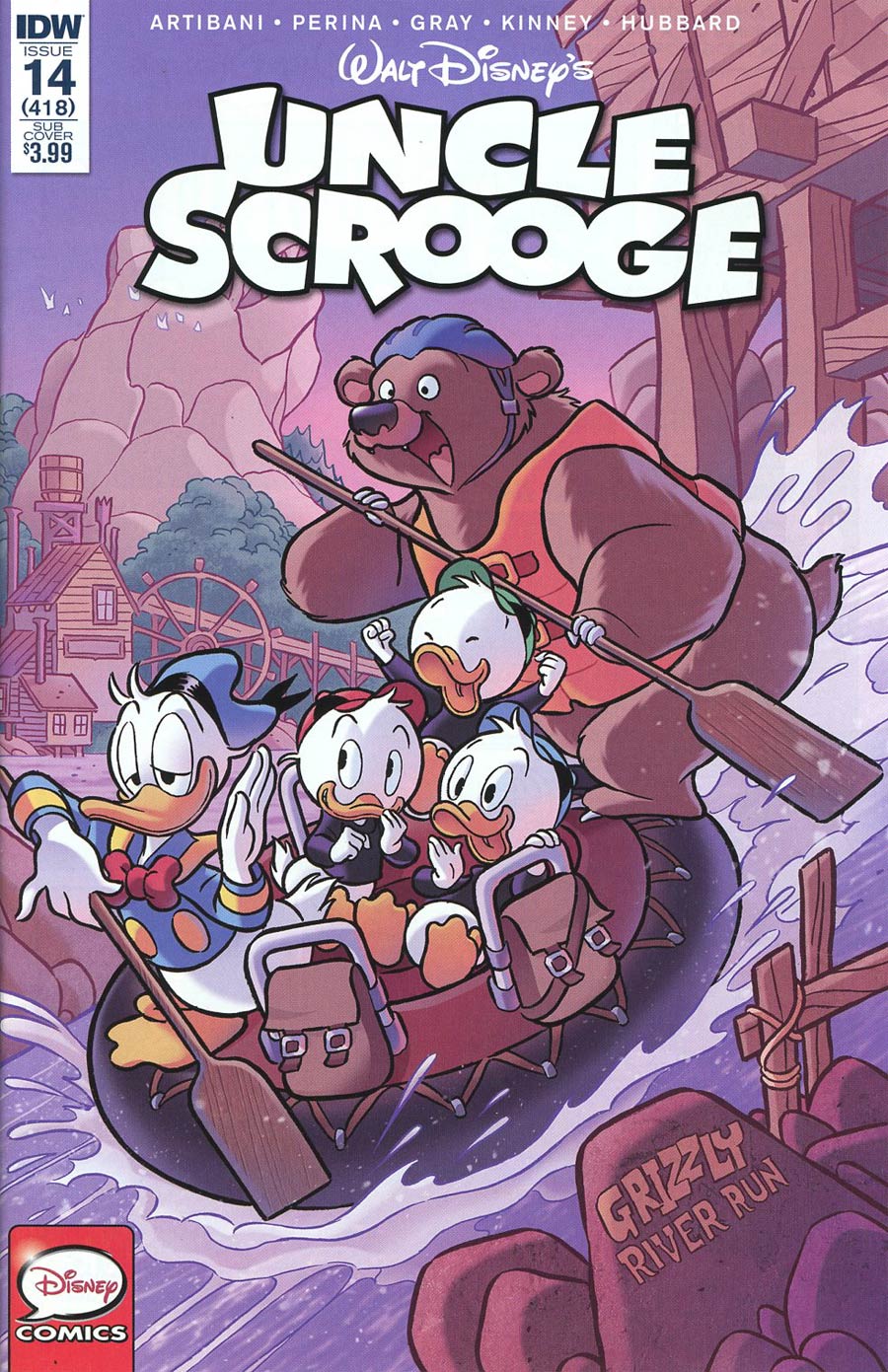 Uncle Scrooge Vol 2 #14 Cover B Variant Andrea Freccero Subscription Cover