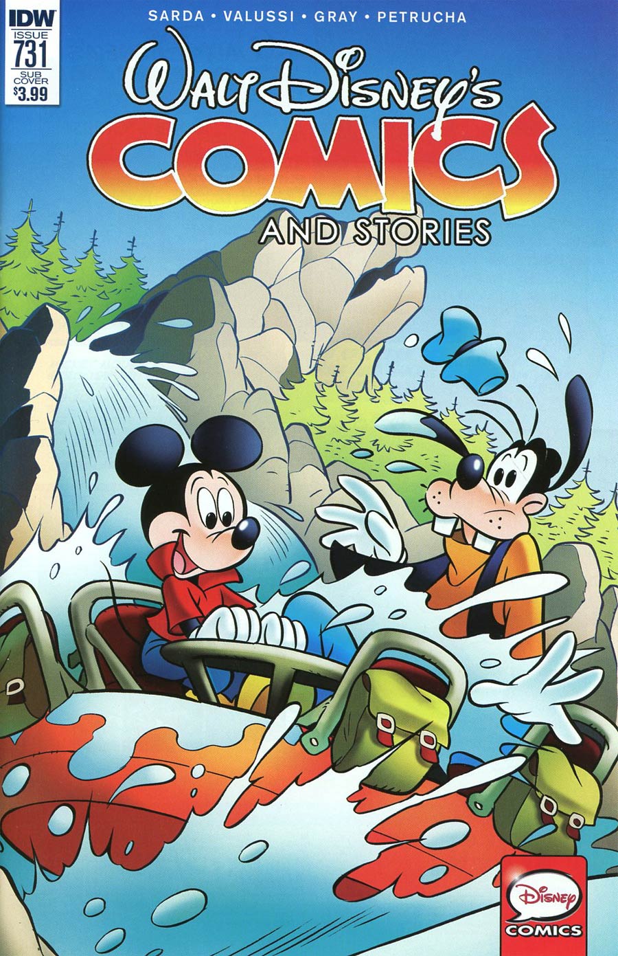 Walt Disneys Comics & Stories #731 Cover B Variant Alessandro Perina Subscription Cover