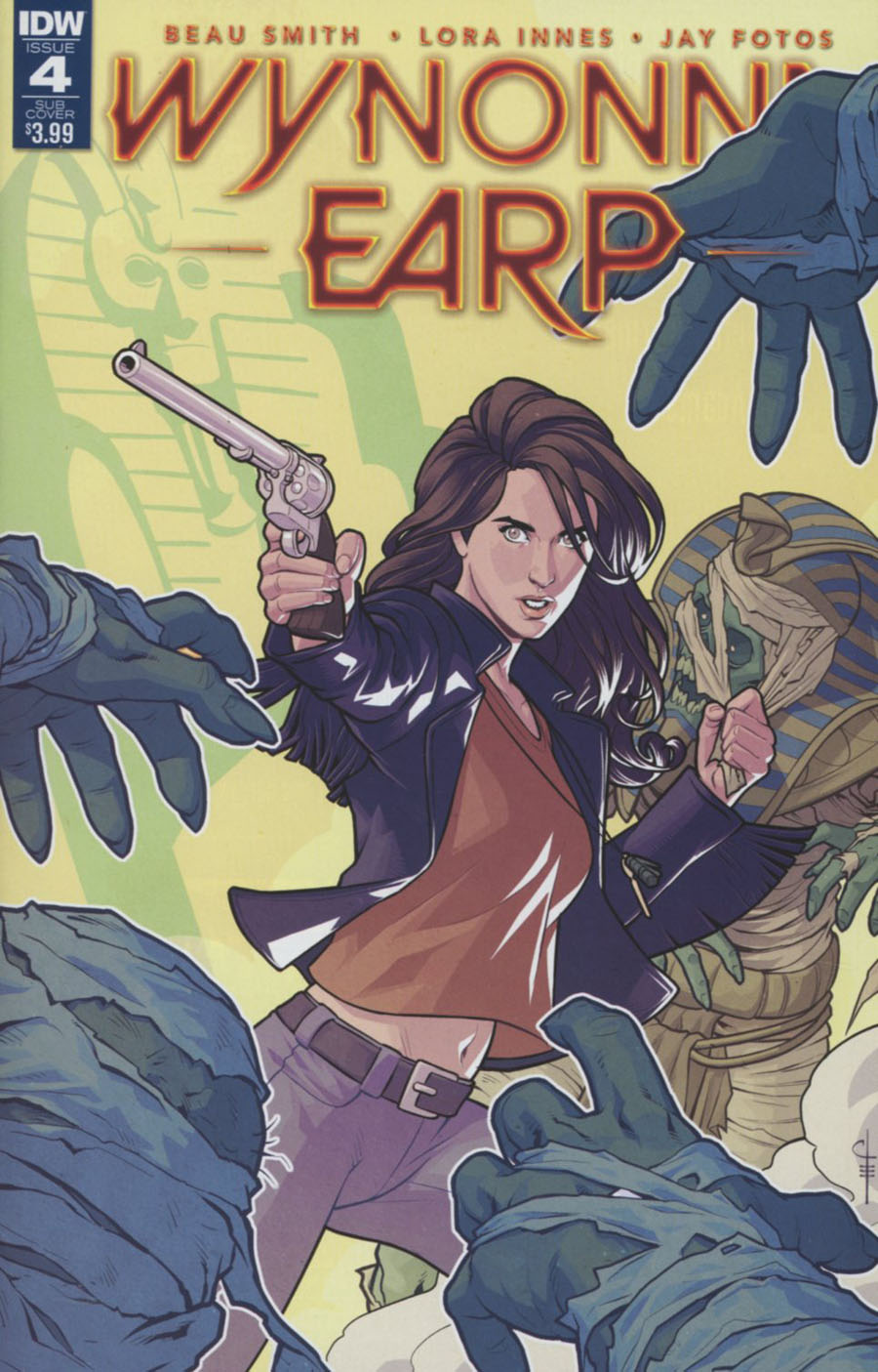 Wynonna Earp Vol 2 #4 Cover B Variant Chris Evenhuis Subscription Cover