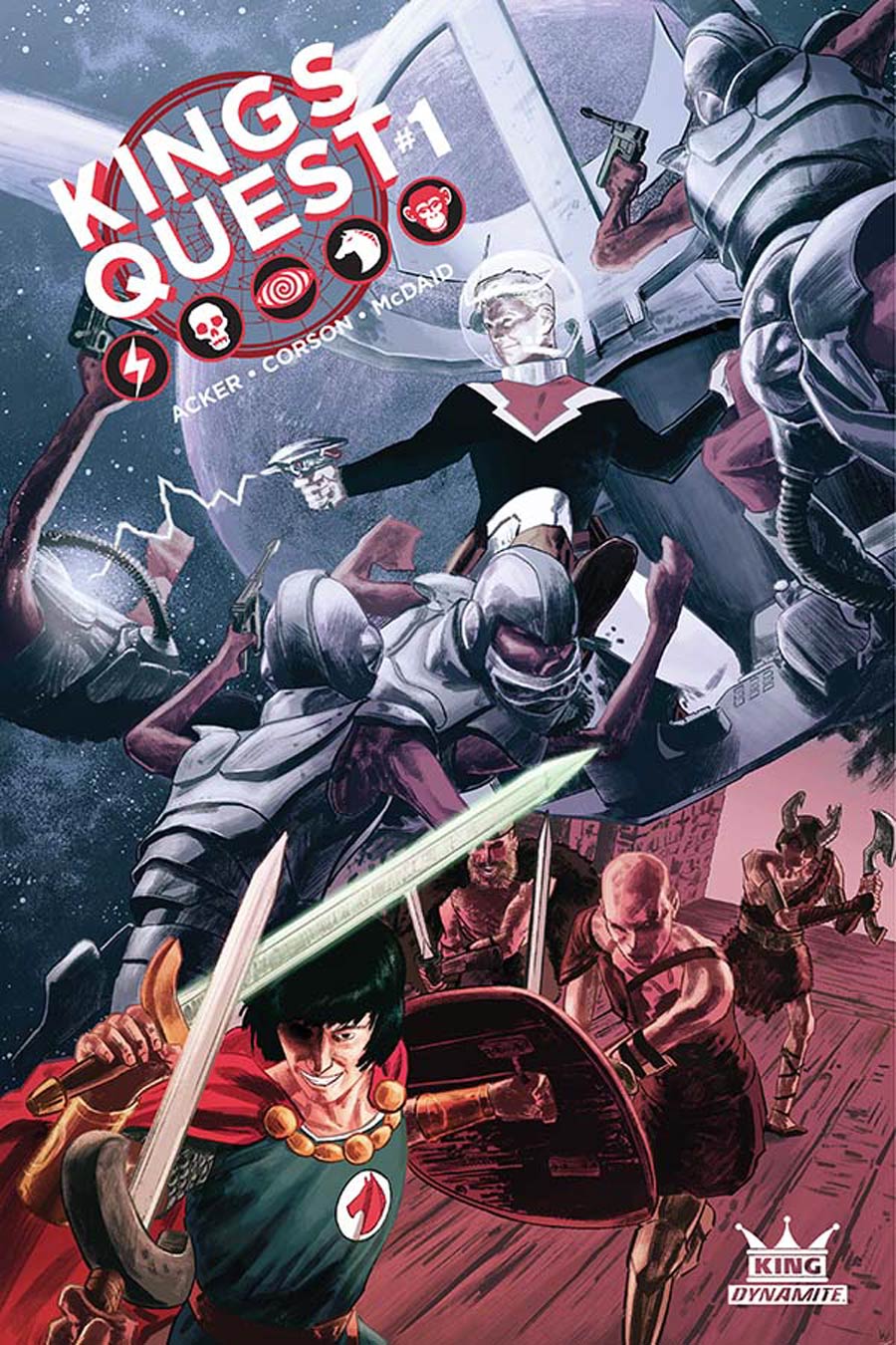 Kings Quest #1 Cover E Variant Colton Worley Subscription Cover