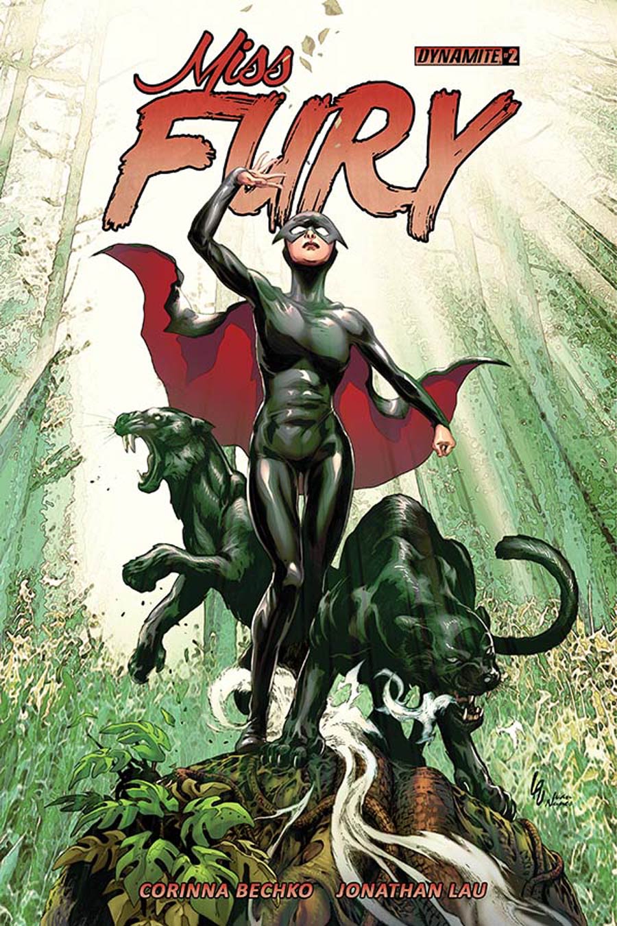 Miss Fury Vol 3 #2 Cover B Variant Jonathan Lau Cover