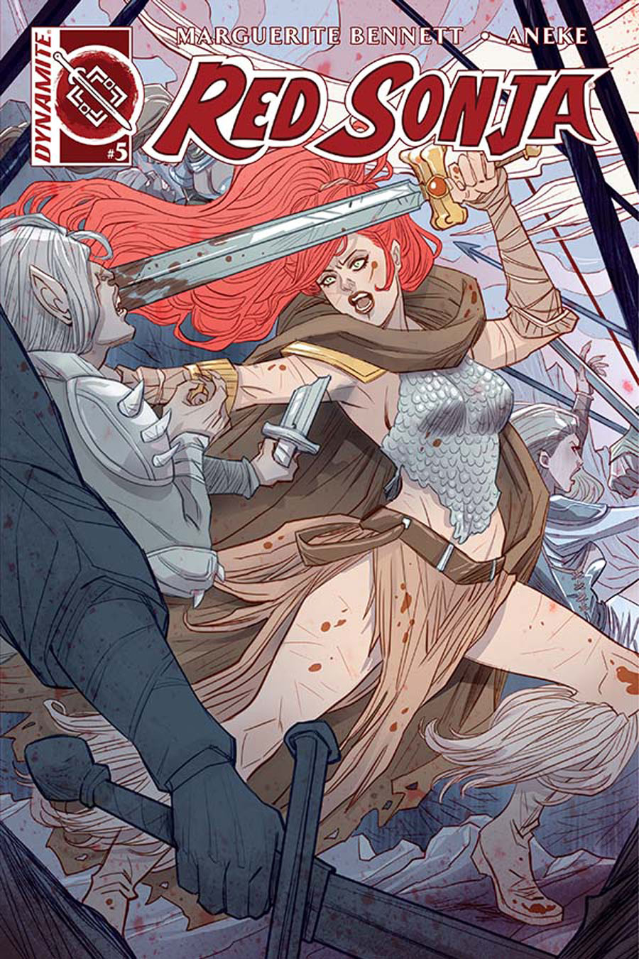 Red Sonja Vol 6 #5 Cover A Regular Marguerite Sauvage Cover