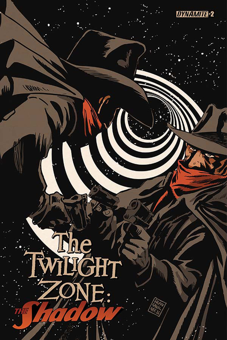 Twilight Zone Shadow #2 Cover A Regular Francesco Francavilla Cover