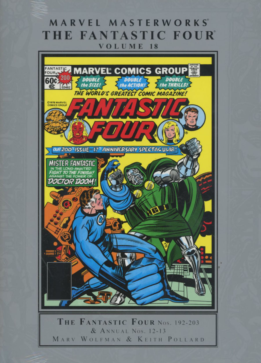 Marvel Masterworks Fantastic Four Vol 18 HC Regular Dust Jacket