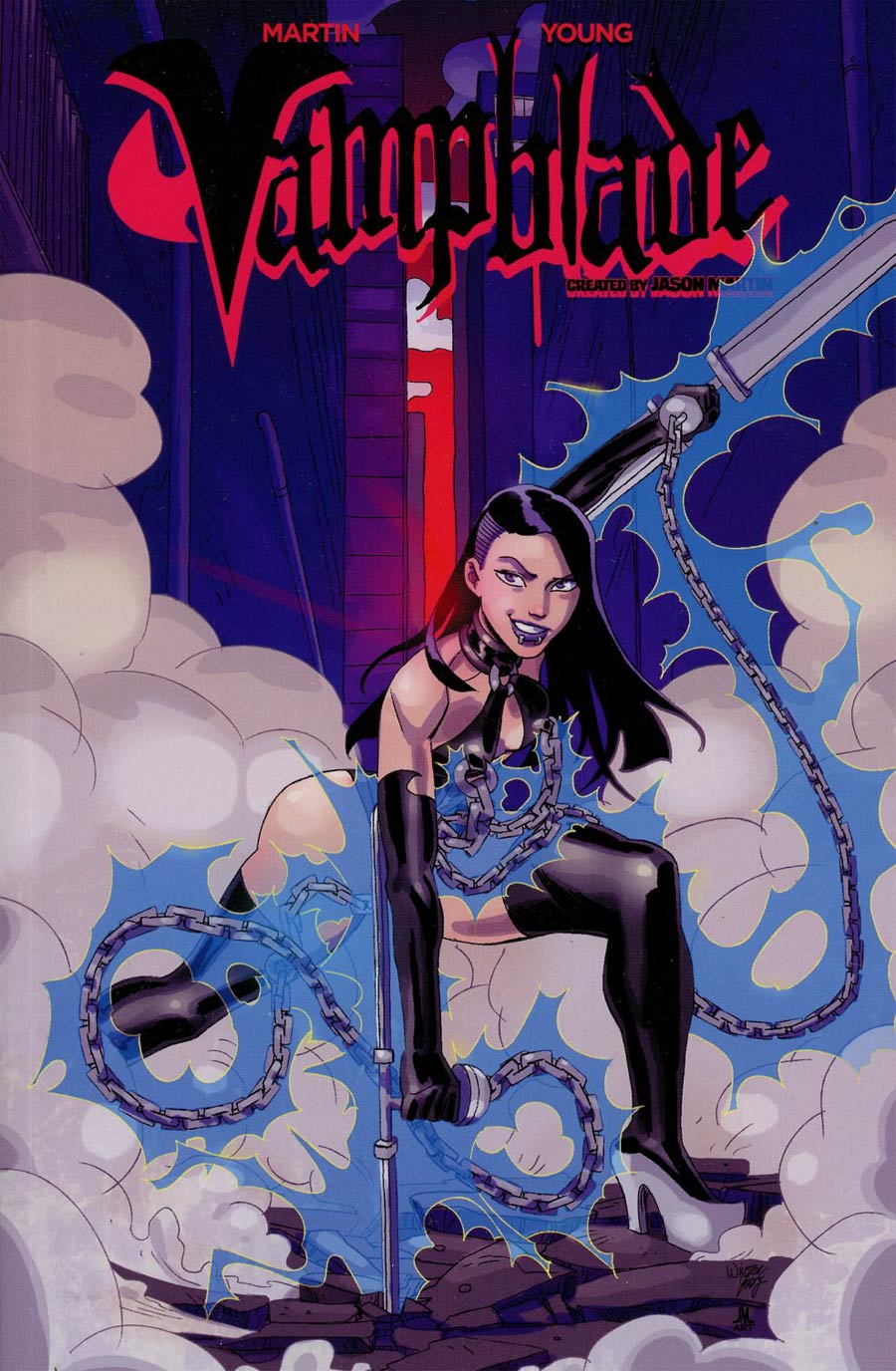 Vampblade Vol 1 I Am Vampblade TP Variant Cover