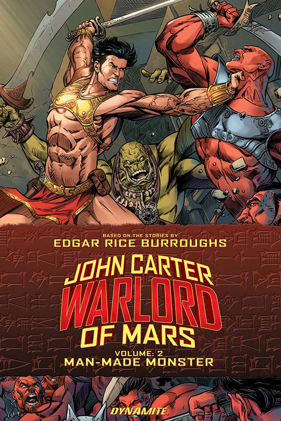 John Carter Warlord Of Mars Vol 2 Man-Made Monster TP
