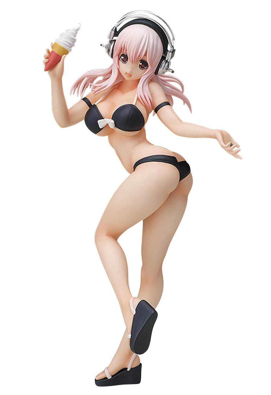 Super Sonico Super Sonico Swimsuit 1/12 Scale PVC Figure