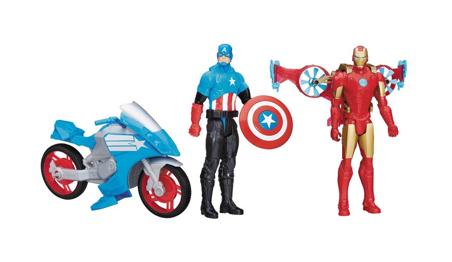 Avengers Titan Hero 12-Inch Action Figure & Vehicle Assortment Case