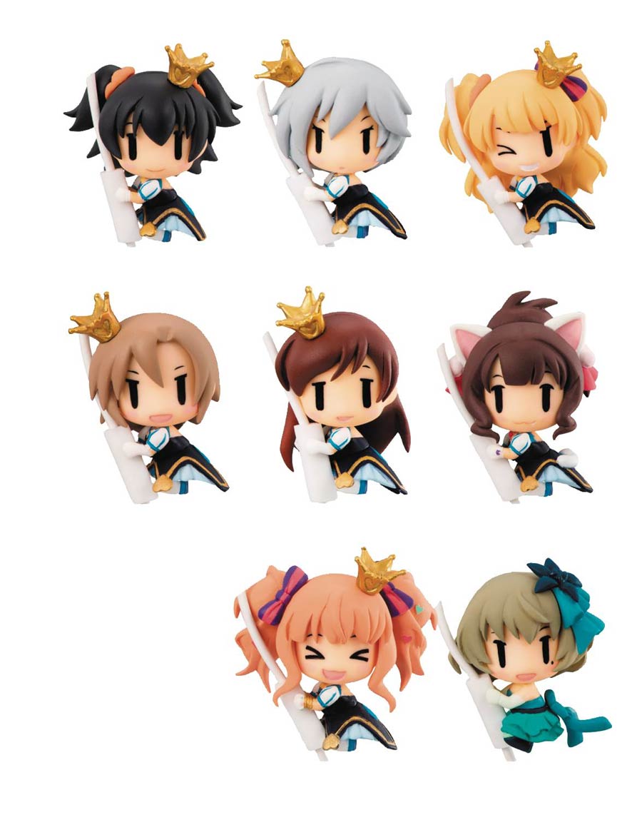 Idolmaster Cinderella Girls 2nd Stage Cord Mascot Blind Mystery Box 8-Piece Display