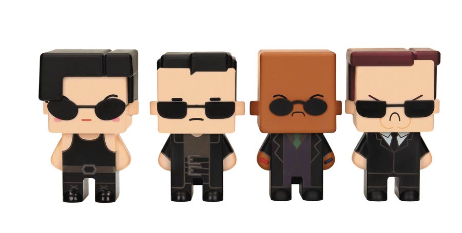 Pixel The Matrix Figure 4-Pack Set 006