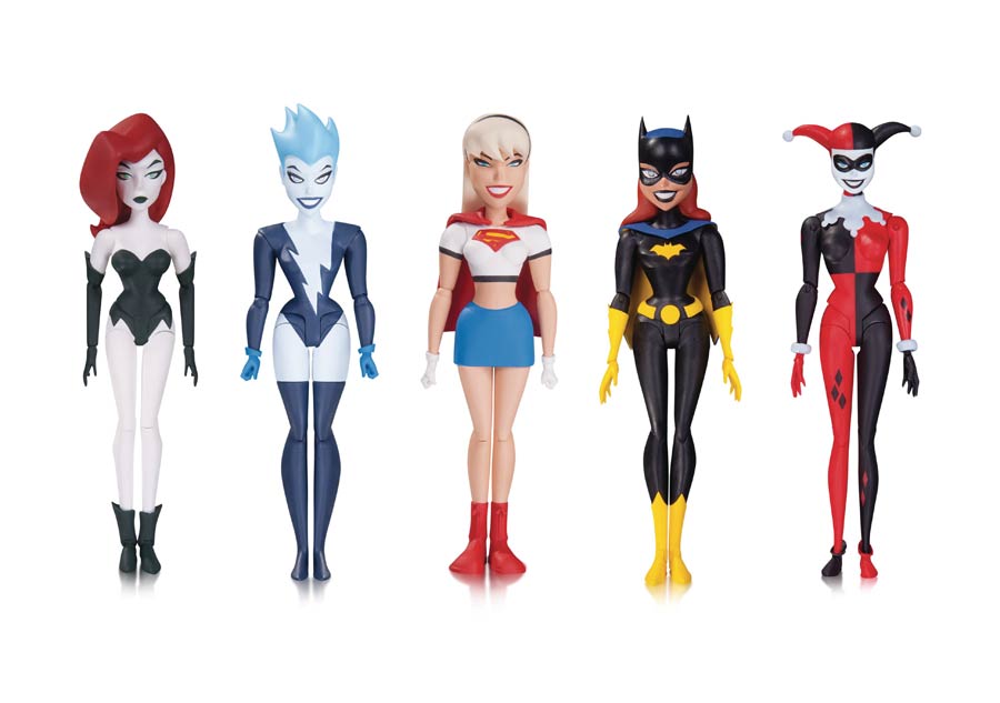 Batman Animated New Batman Adventures Girls Night Out 5-Pack Action Figure
