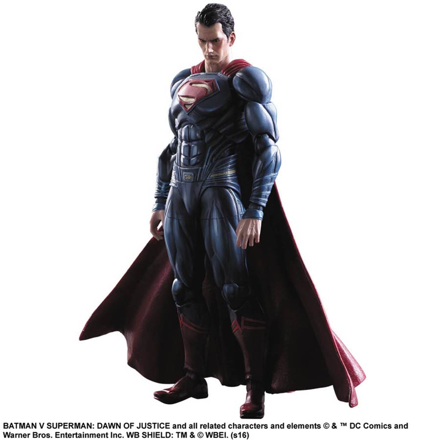 Batman v Superman Dawn Of Justice Play Arts Kai Action Figure - Superman