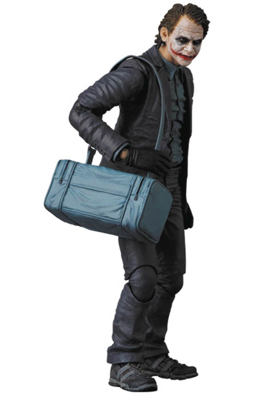 Dark Knight Joker Bank Robber Previews Exclusive MAF EX Figure