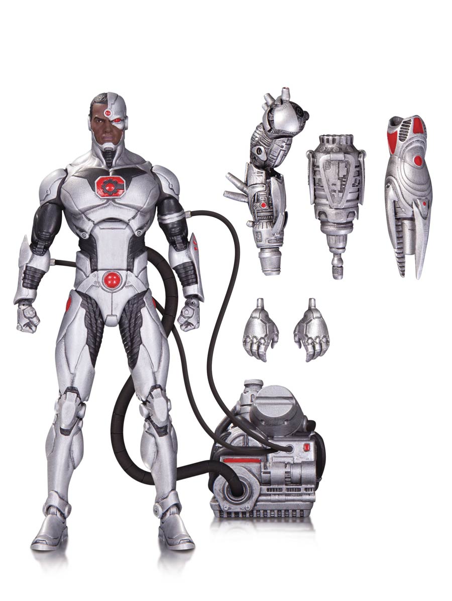 DC Comics Icons 20 Cyborg Forever Evil Deluxe Action Figure