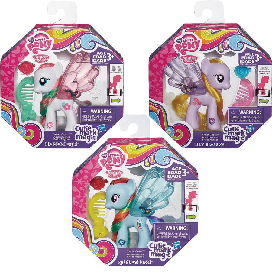 My Little Pony Cutie Mark Magic Water Cuties Figure Assortment Case 201501